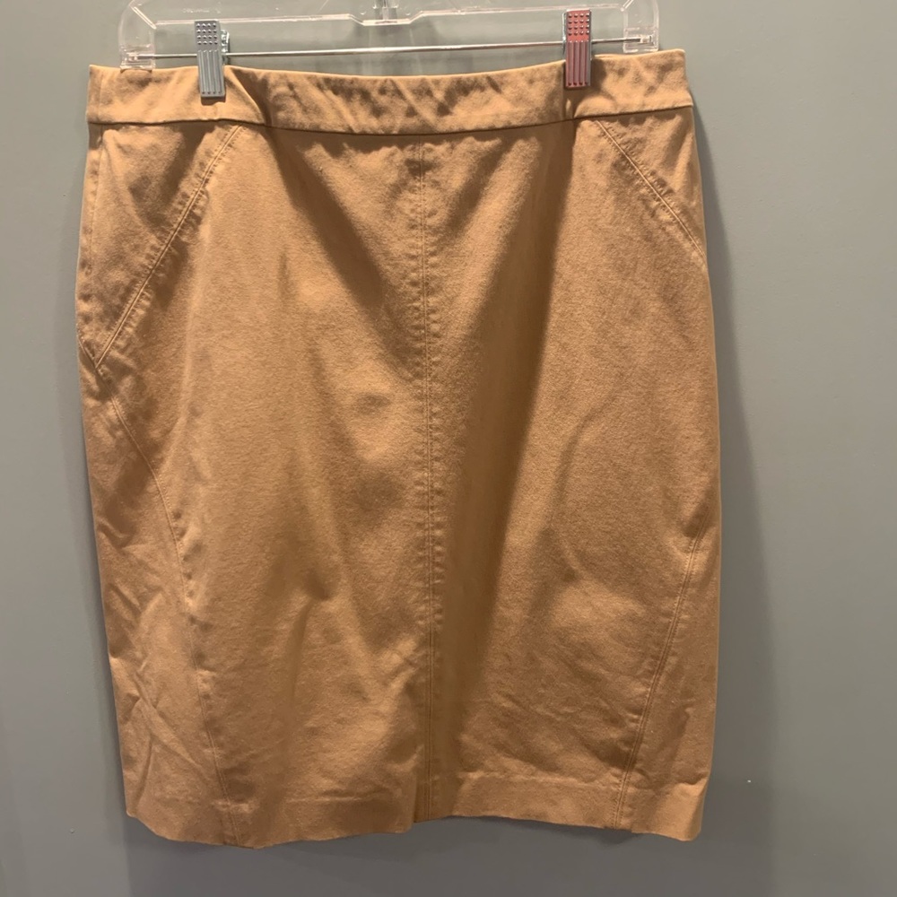 Khaki Ann Taylor Skirt